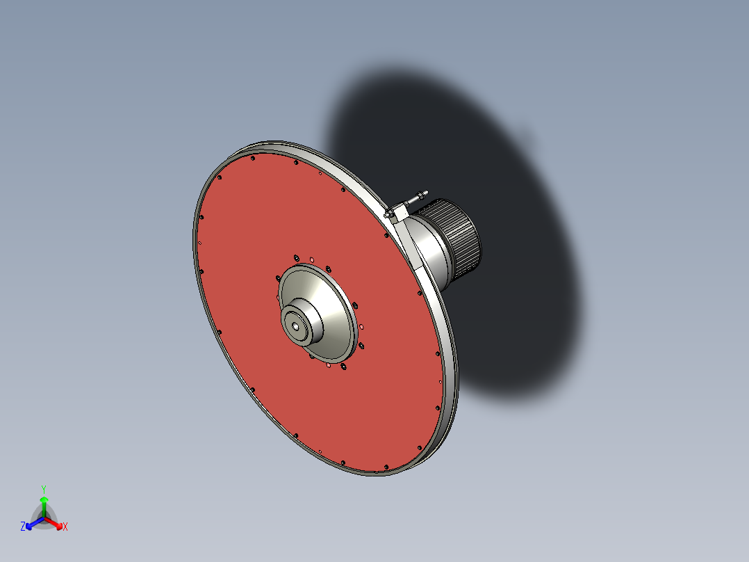 A3003480-立式带锯正等轴测图