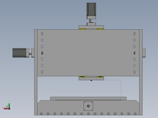 小型雕铣机后视缩略图