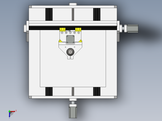 小型雕铣机俯视缩略图