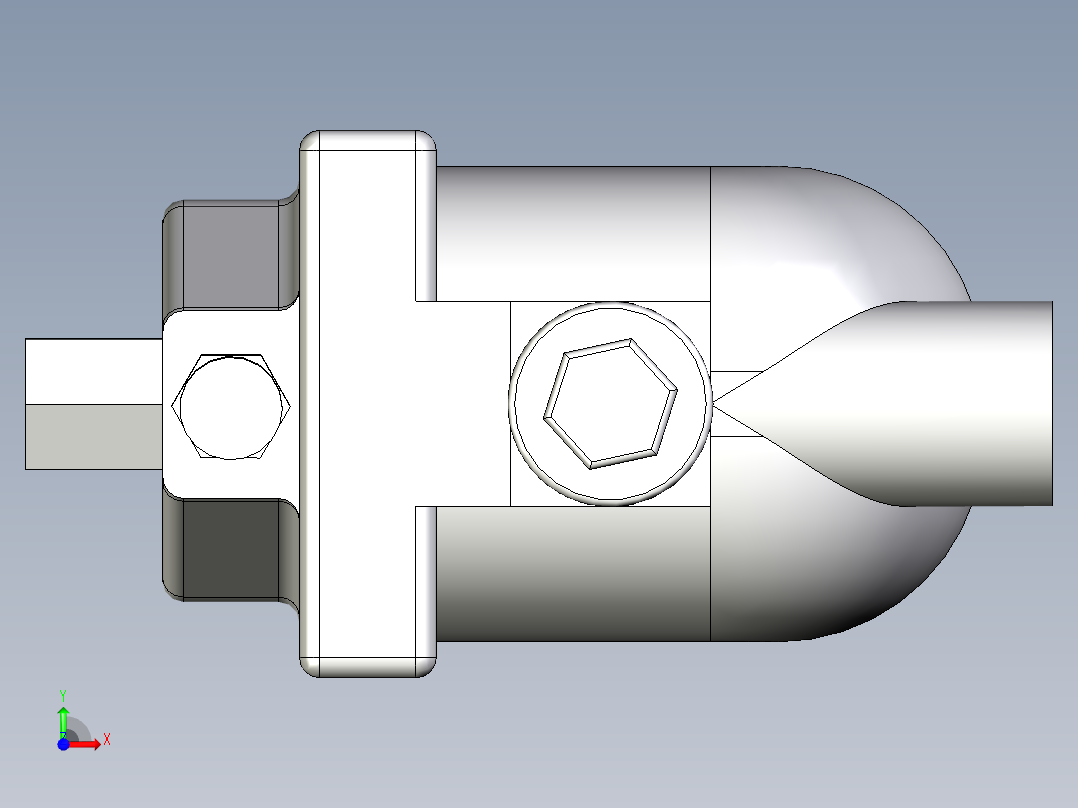 自动排水前视图