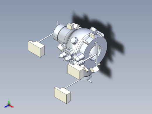 主气门浇筑结构