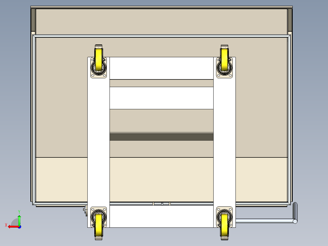 A0003052-废料倾斜料斗后视图