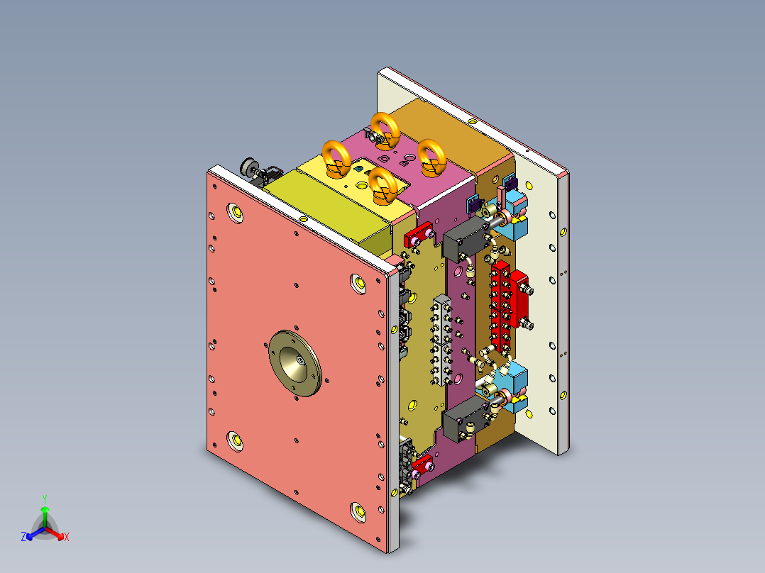大众前脸格栅模具