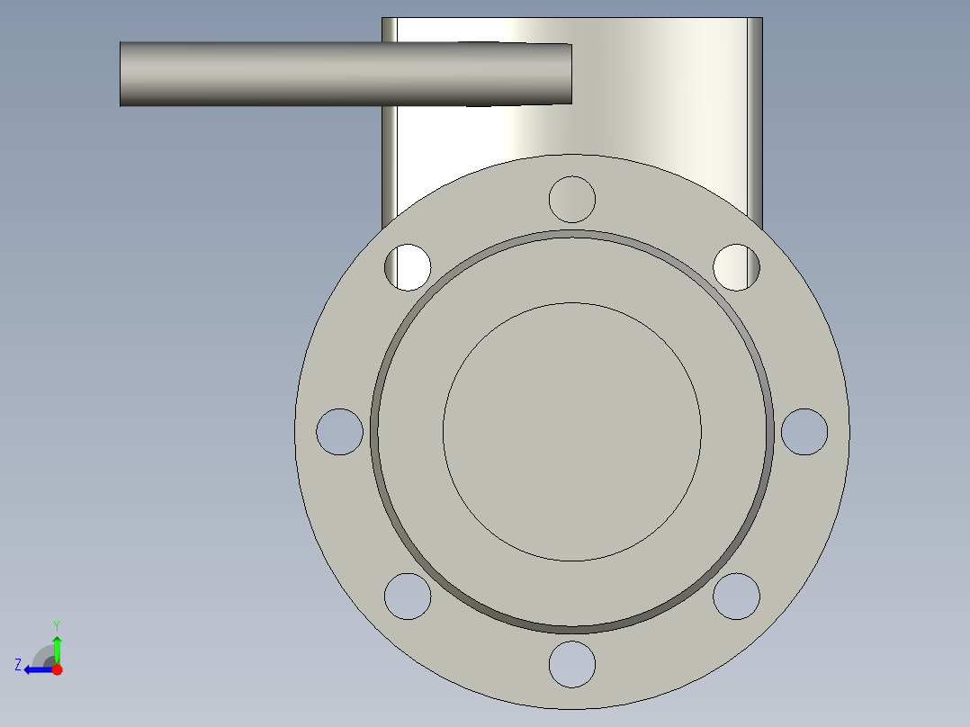 ASG-0024DN100浮球阀BCD-as右视图