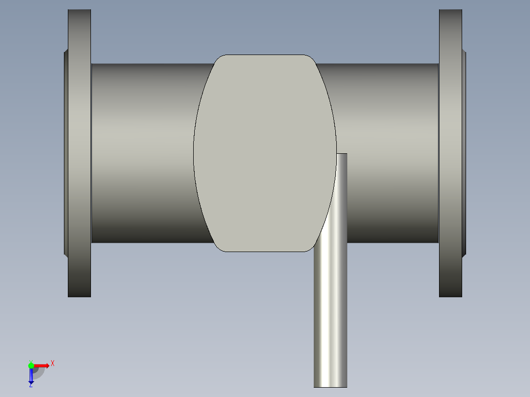 ASG-0024DN100浮球阀BCD-as俯视图