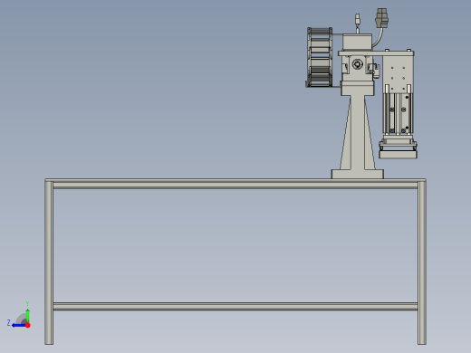 高精度在线贴标机器人平台右视缩略图