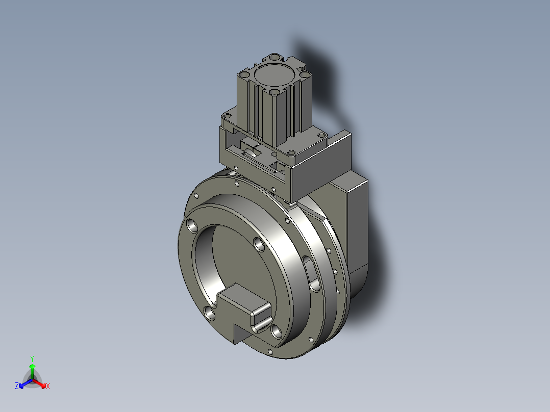 装配体-旋转测向机构