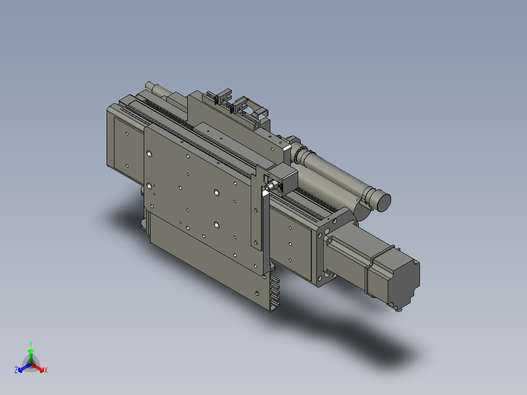 PCB-锁螺丝机正等轴测图