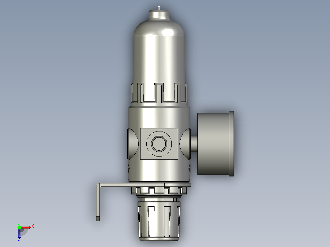 CHELIC空气调理组合--AFR-150-PT-BG-A-PG10A俯视图