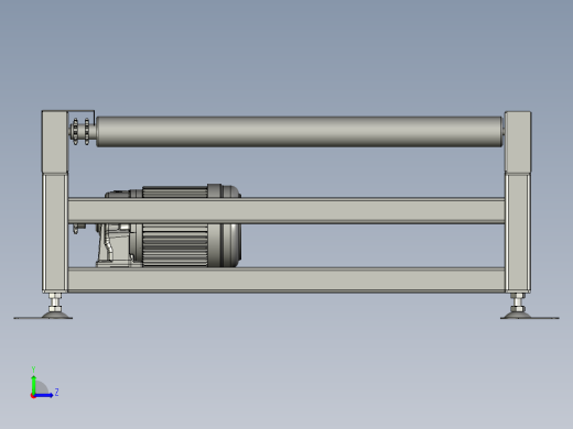 CCD15米滚筒线左视缩略图