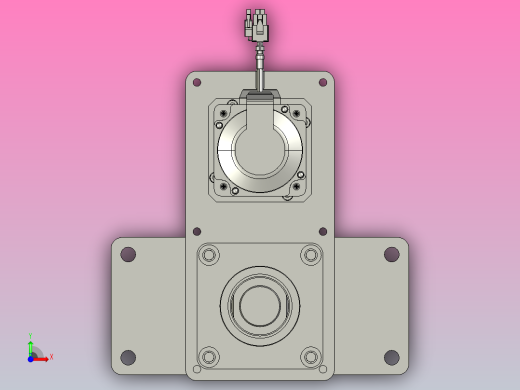 轻载电动缸TPA-ESR100-3210C-L200-MR-FB-W-P75-JX-C3前视缩略图