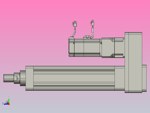 轻载电动缸TPA-ESR100-3210C-L200-MR-FB-W-P75-JX-C3右视缩略图