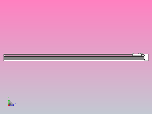 日规模组半封闭丝杆TPA-HNR-85S-1610-L1200-MR-Y-P20-N3左视缩略图