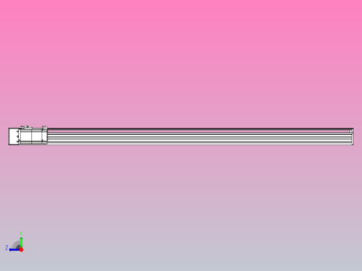 日规模组半封闭丝杆TPA-HNR-85S-1610-L1200-MR-Y-P20-N3右视缩略图