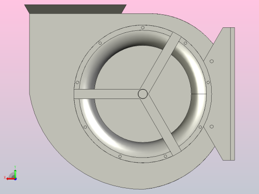 FS2.5L1 FS2.5L2户式空调专用风机[FS2.5L1]后视缩略图