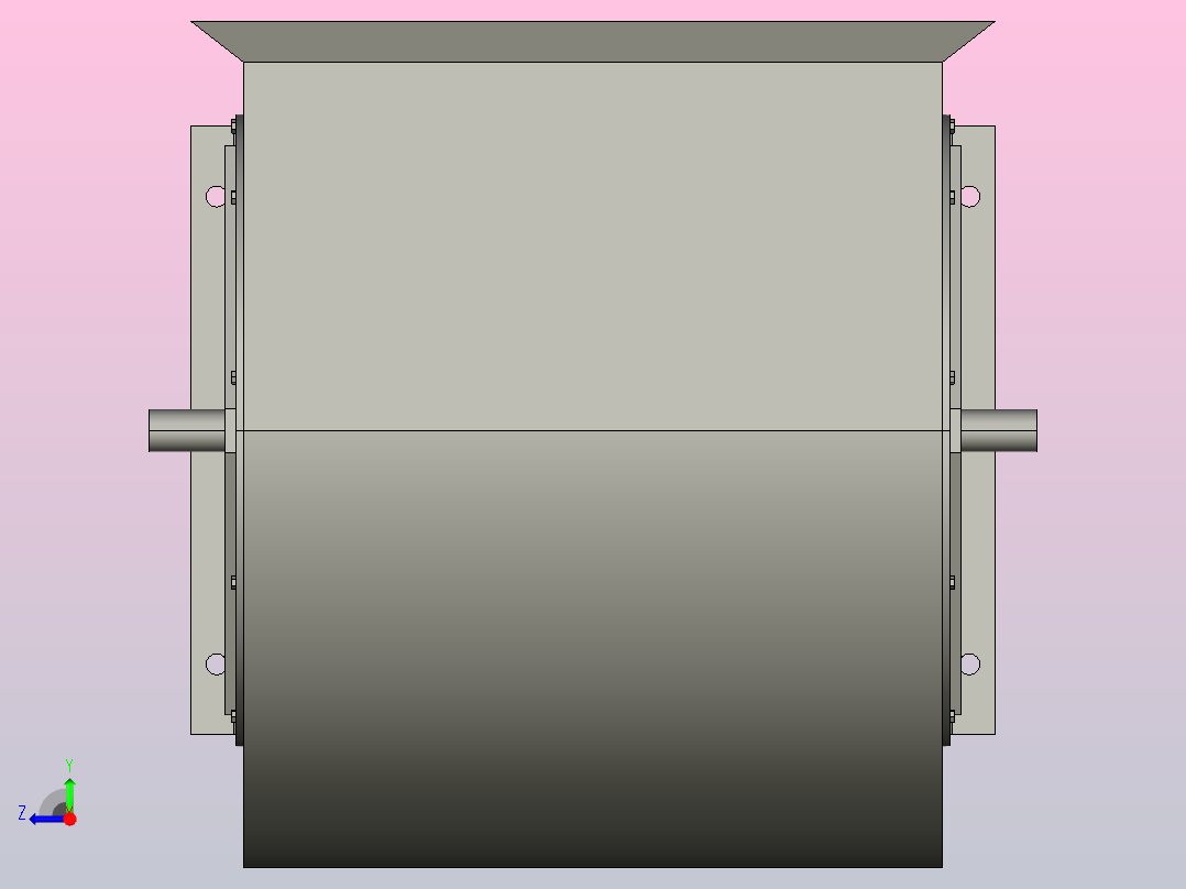 FS2.5L1 FS2.5L2户式空调专用风机[FS2.5L1]右视图