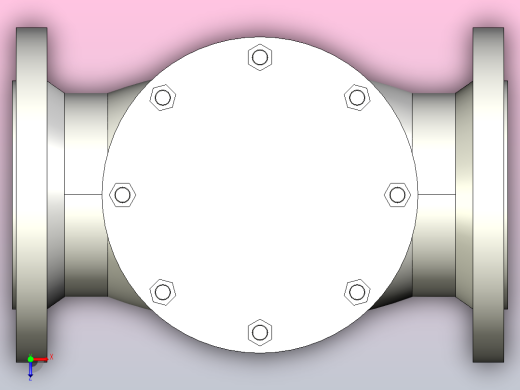 H44H旋启式止回阀[125]俯视缩略图