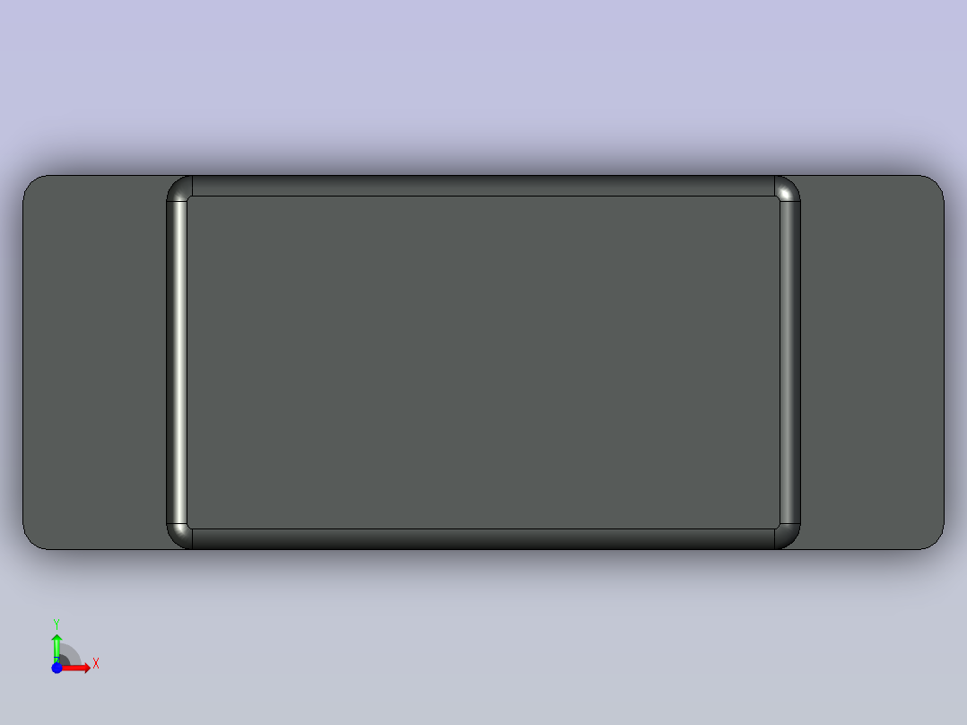 A0004824-AK-DR-79塑料DIN导轨外壳 工业控制外壳前视图