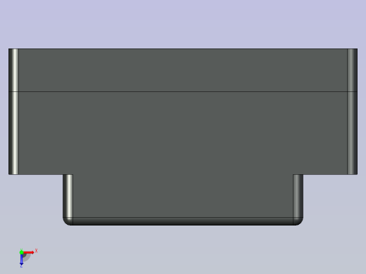 A0004824-AK-DR-79塑料DIN导轨外壳 工业控制外壳俯视缩略图