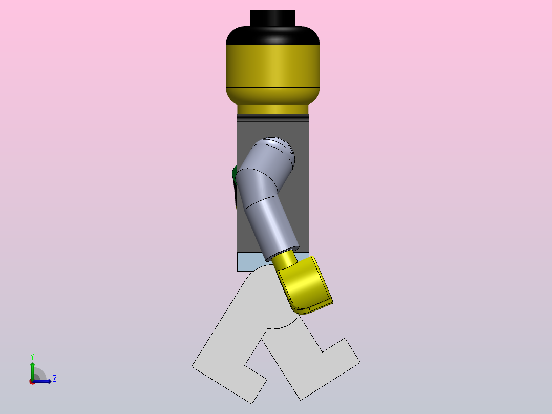 乐高迷你人左视图