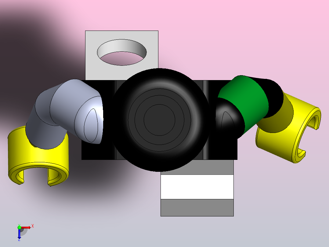 乐高迷你人俯视图