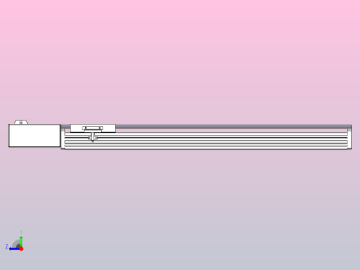皮带直线轴半封闭可选导轨TPA-HNB-120D-110-L600-MR-C-P40-N3右视缩略图
