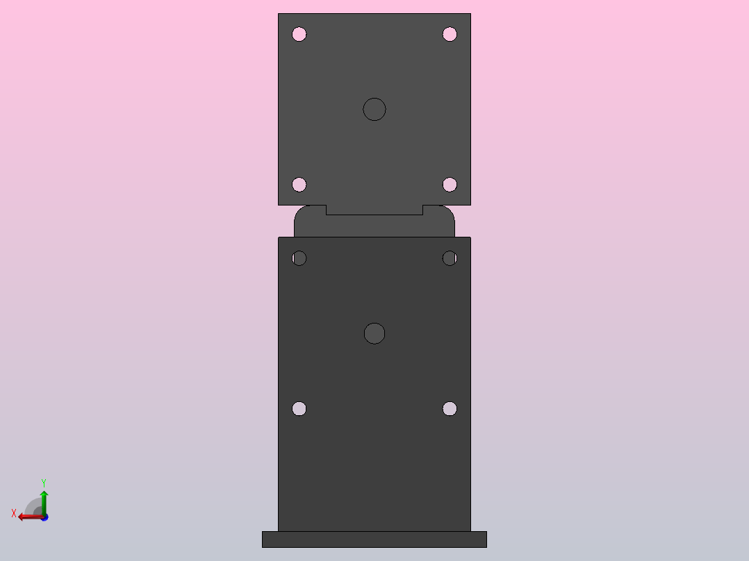 烘干烫熨机（SW+UG+CAD）后视图