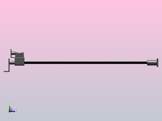 烘干烫熨机（SW+UG+CAD）左视缩略图
