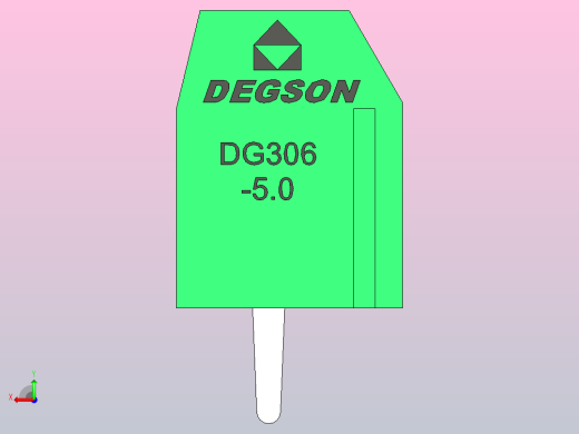 12针DG306 5绿色间距5毫米后视缩略图