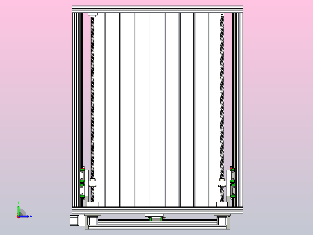 机床MKIII_assembly STP左视图