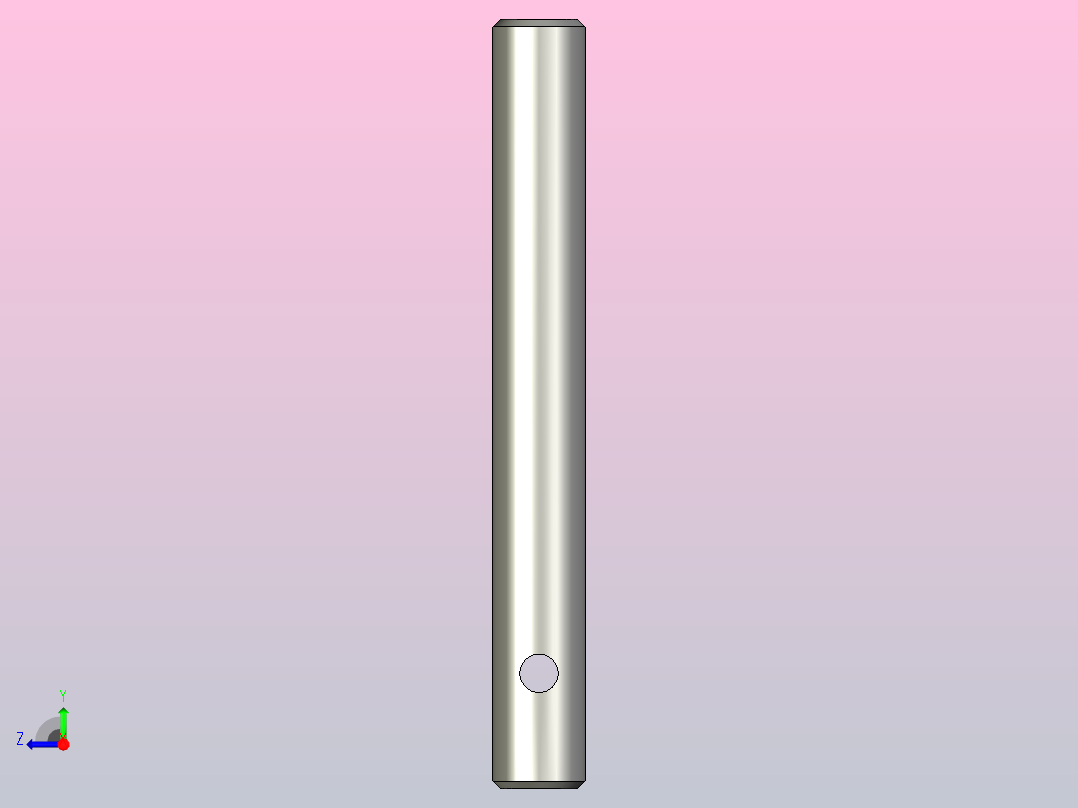 N-PIN-12-L100-C1调节圆棒右视图