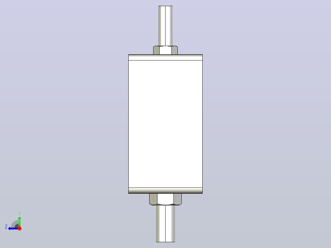 DS吊架弹簧减振器[DS-80]右视图