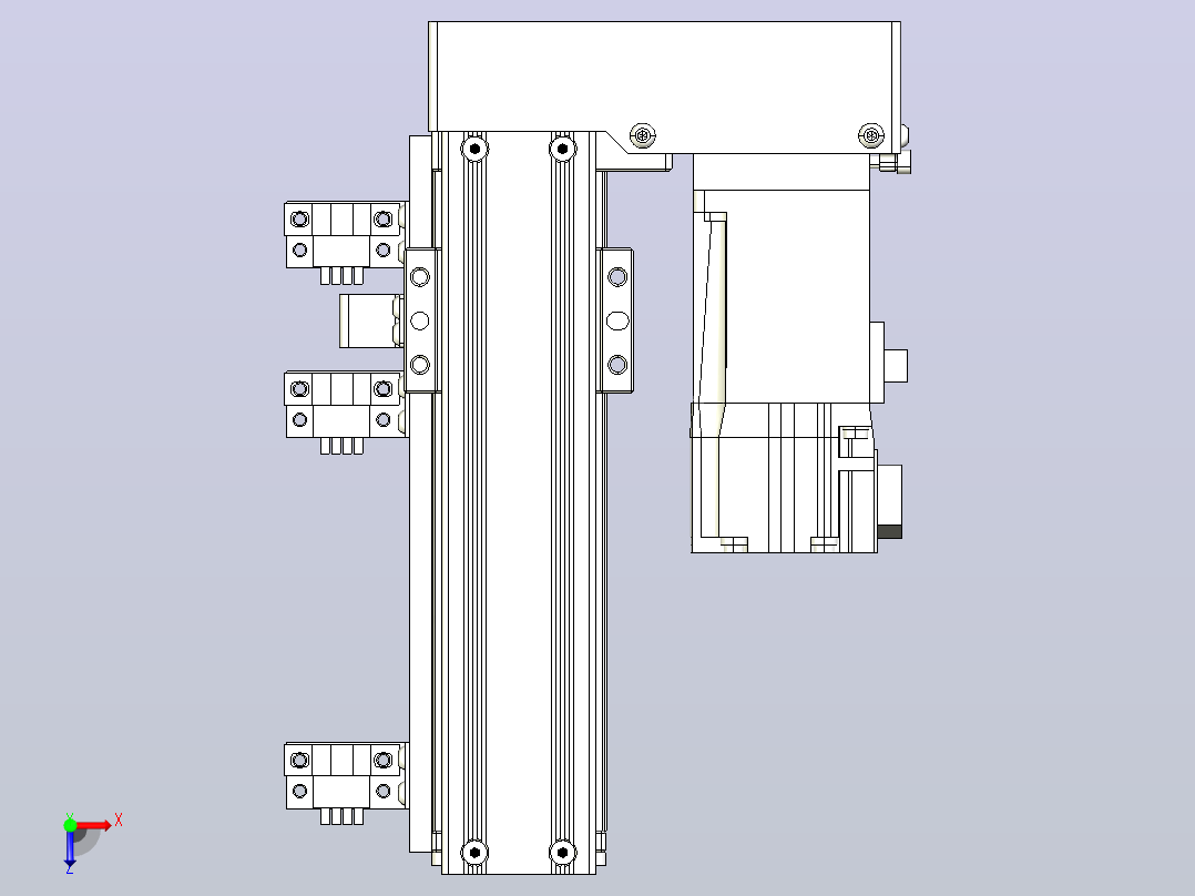钢基模组TPA-KNR-4002C-150A1-MR-H1S1俯视图
