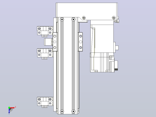 钢基模组TPA-KNR-4002C-150A1-MR-H1S1俯视缩略图