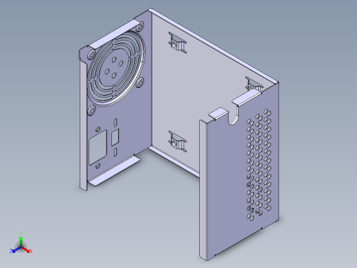 Catia 机箱钣金