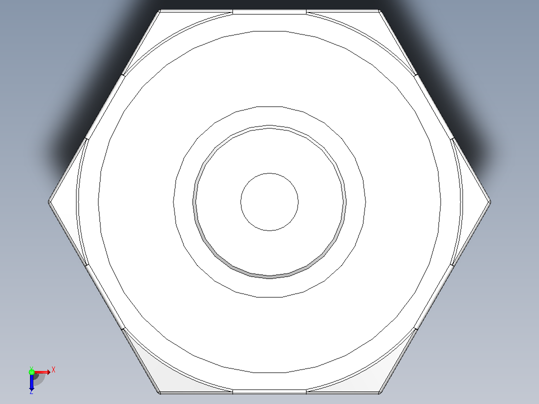IBU 快拧直通管接头[IBU04]俯视图