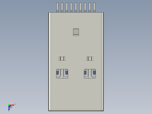 USB插头俯视缩略图