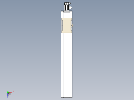 滚珠丝杠直线轴带导轨全封闭TPA-HCR-220D-3210C-L1250-M-Y-P1K-N3俯视缩略图