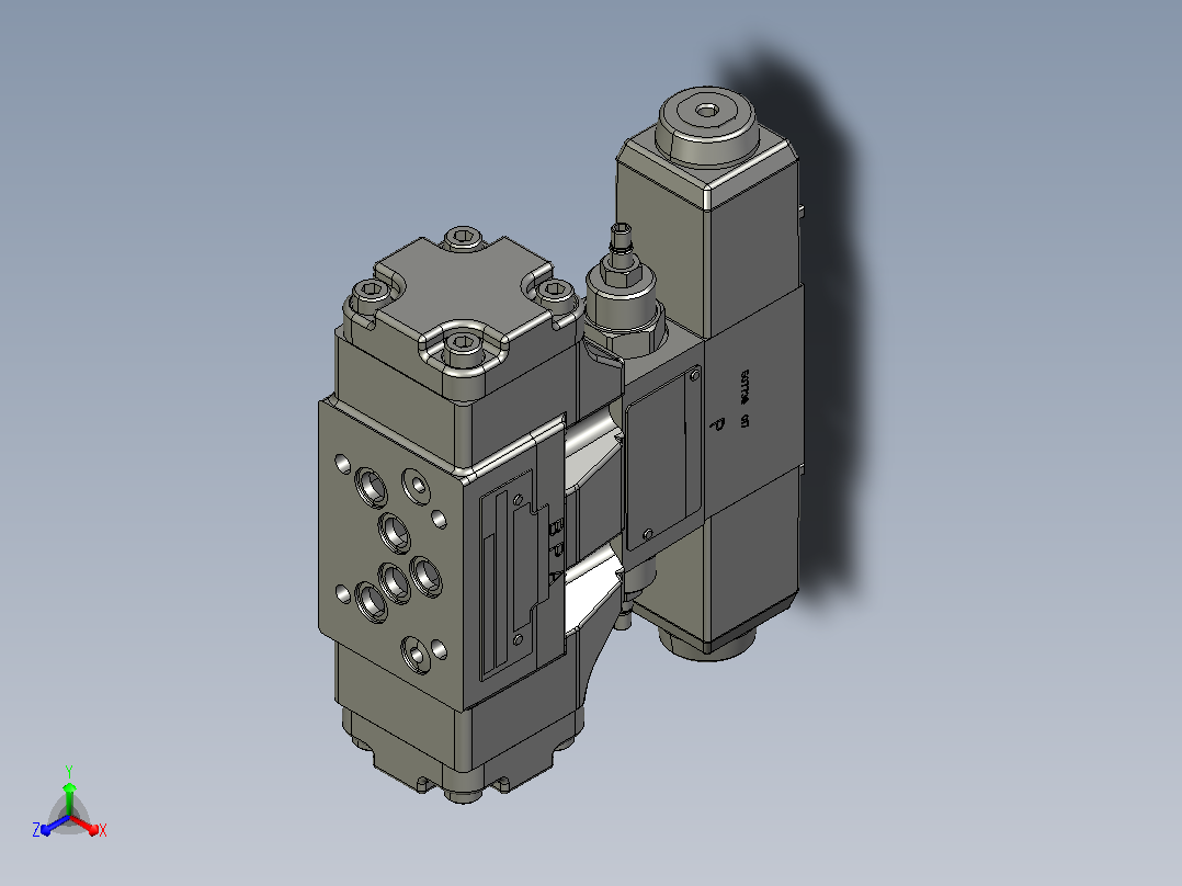 伊顿液压元件dg5v-5-c-2-m-u-10-dc-rock主视图