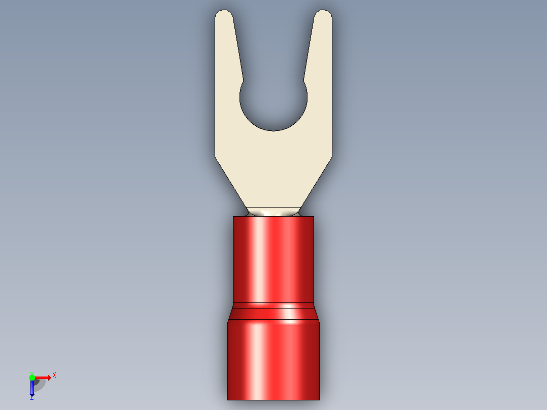 接线端子snap-spade-terminal-6-red-1 3 STP SW俯视图