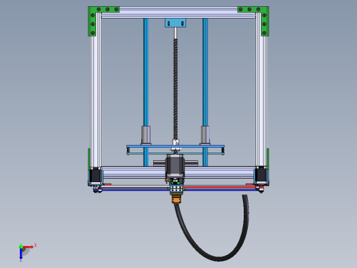 core-x_y-3d打印机俯视缩略图