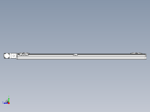 皮带直线轴双滑块型TPA-GCBS-80-P60-L575-QL-M20-N3右视缩略图