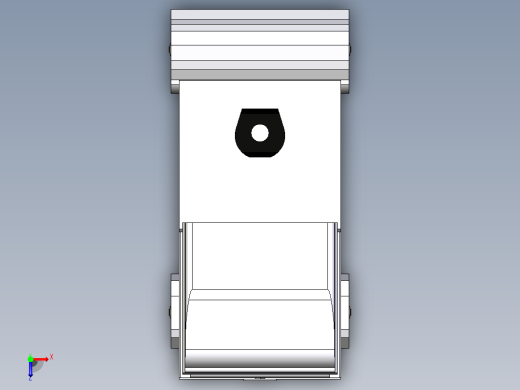 SOLIDWORKS 制造的卡车俯视缩略图