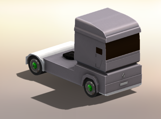 SOLIDWORKS 制造的卡车缩略图