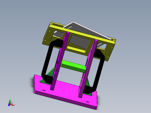平面度检测夹具 sw2016可编辑