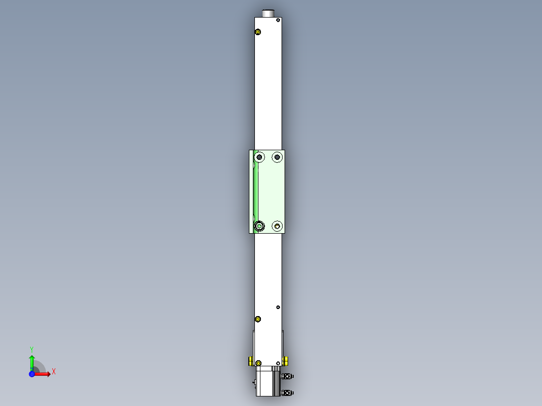 多个卡盘机构俯视图