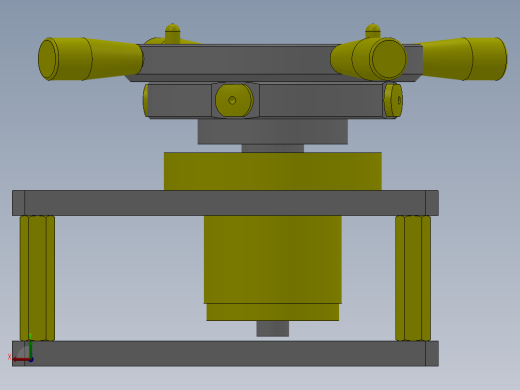 手动分度转台后视缩略图