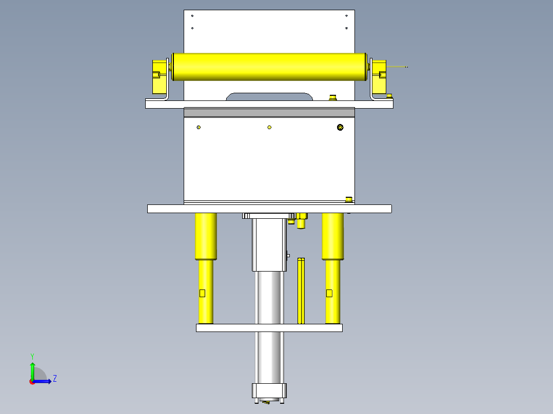 直达高度不同的输送机移载装置直达高度不同的输送机移载装置左视图