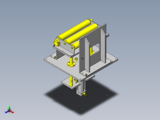 直达高度不同的输送机移载装置直达高度不同的输送机移载装置正等轴测缩略图