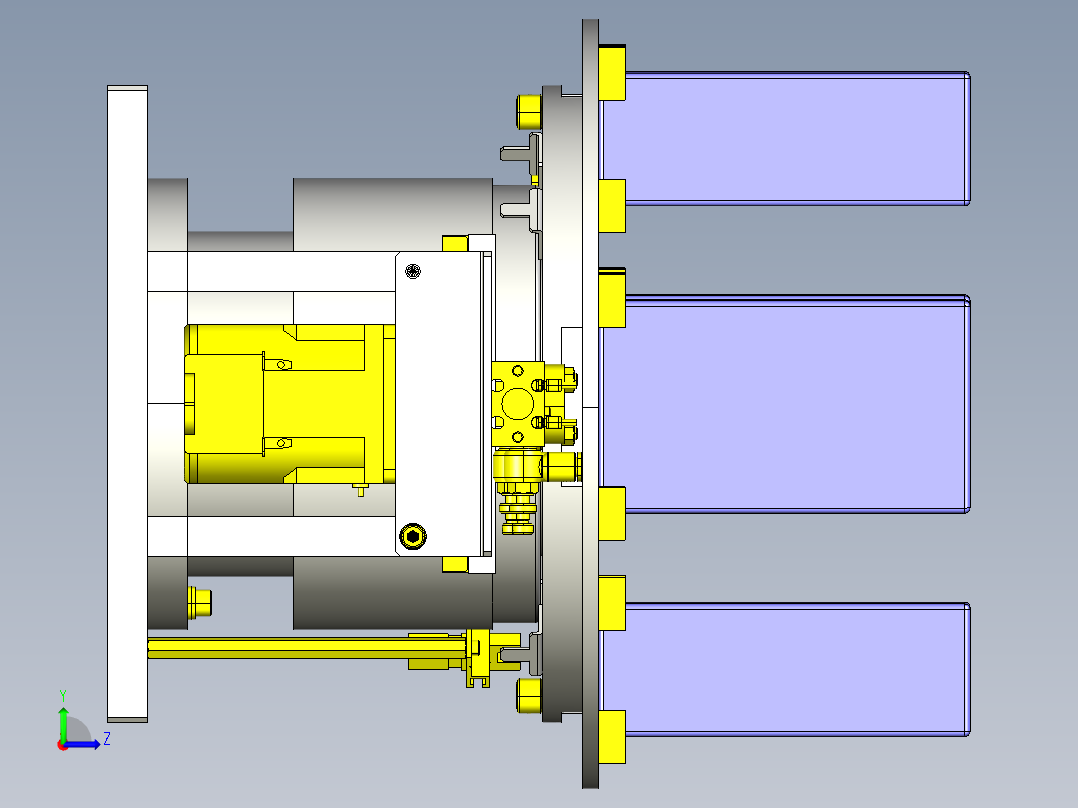简易分度转台_左视图